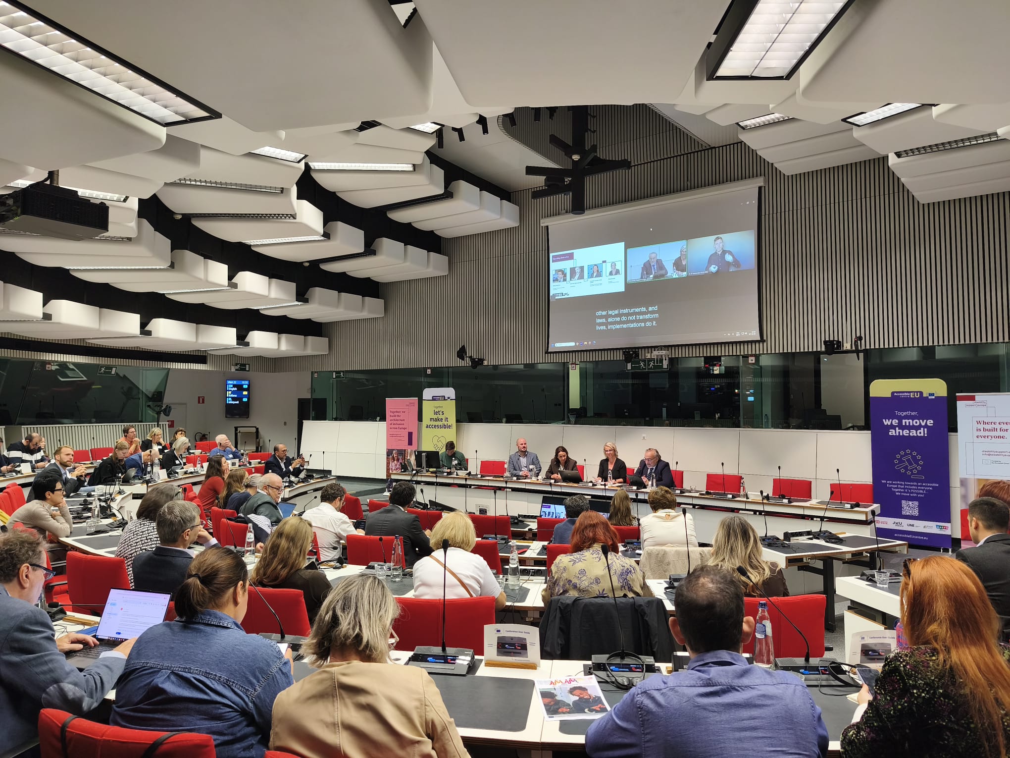 Conferència a la Comissió Europea